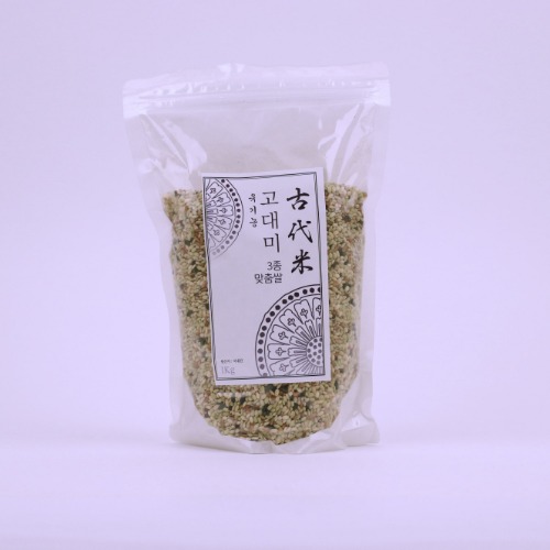 [정남진아카데미] 장흥 유기농 고대미 3종 맞춤쌀 1kg