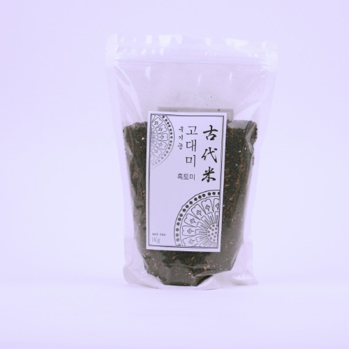 [정남진아카데미] 장흥 유기농 고대미 흑토미 1kg